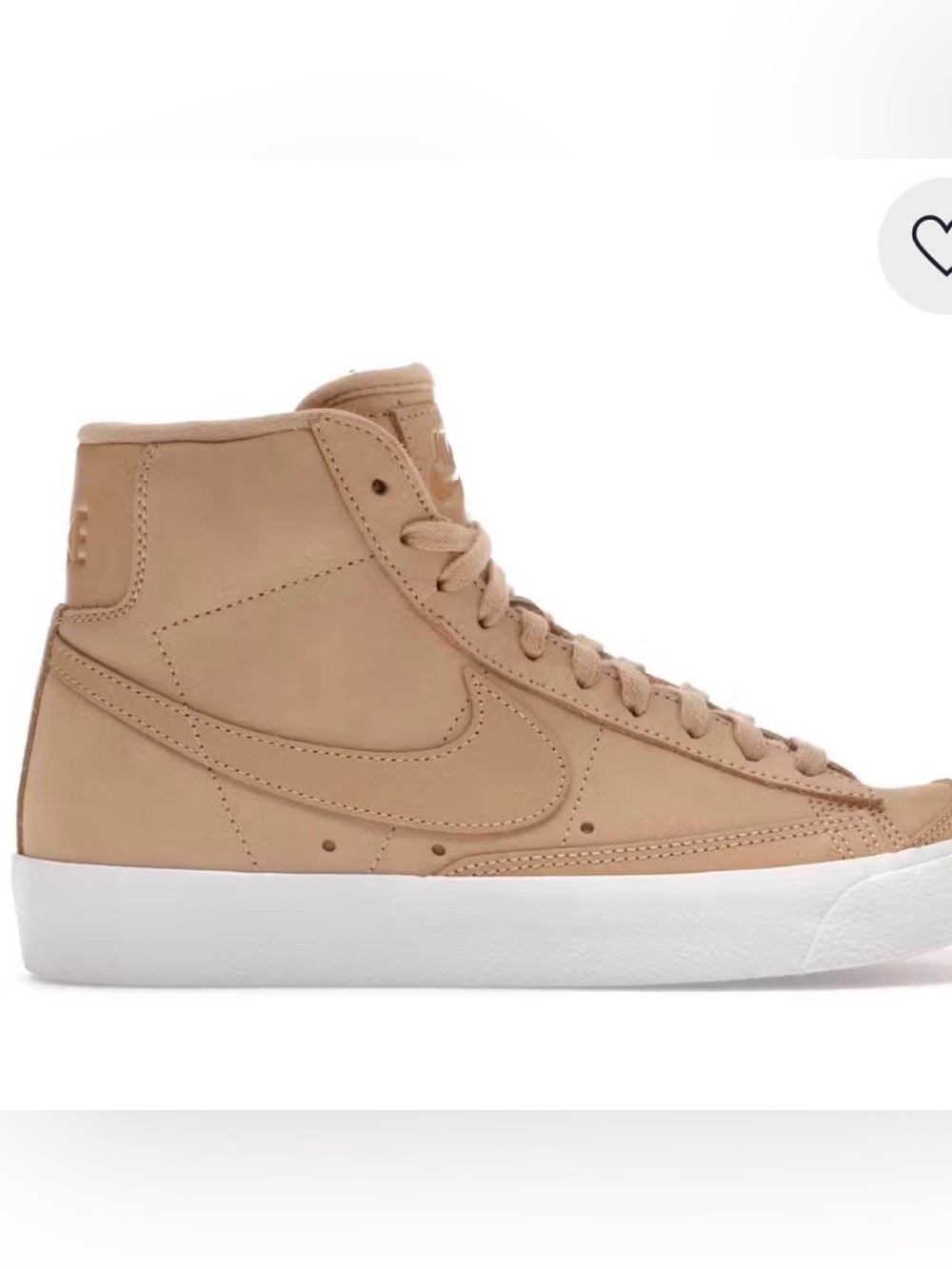 Nike Women’s High-Top Sneakers in Tan